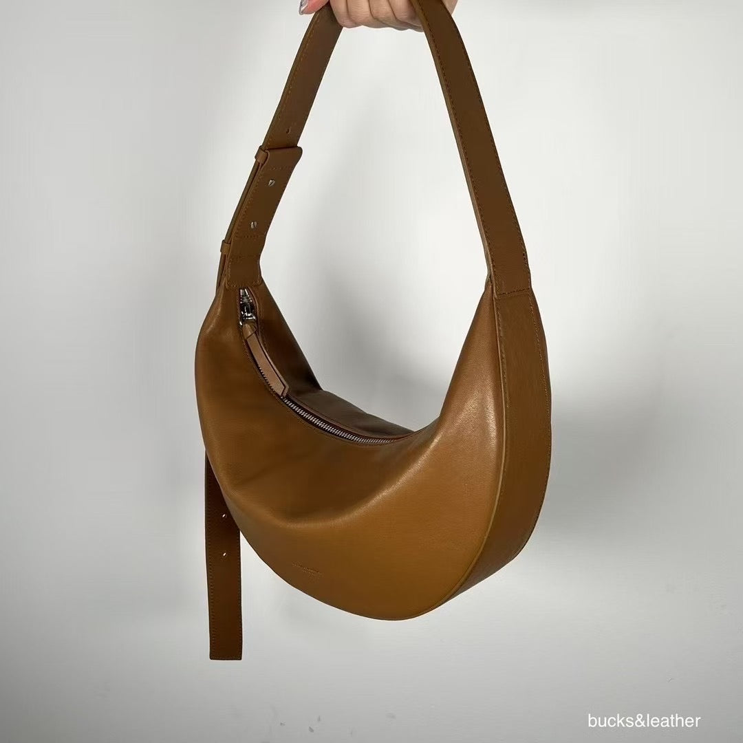 Bucks&Leather #174 兩用月亮袋