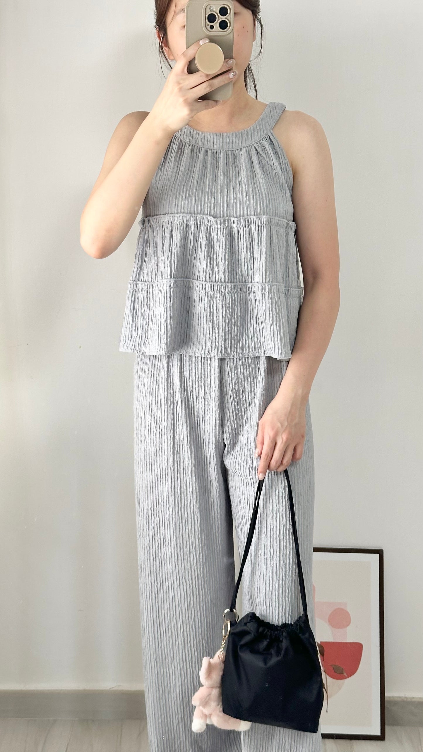 <推介> 顯瘦樹紋入膊Set