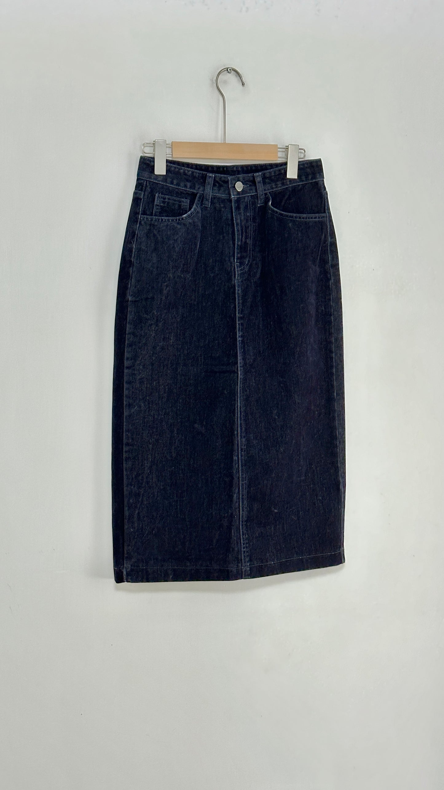 Velet Denim Skirt