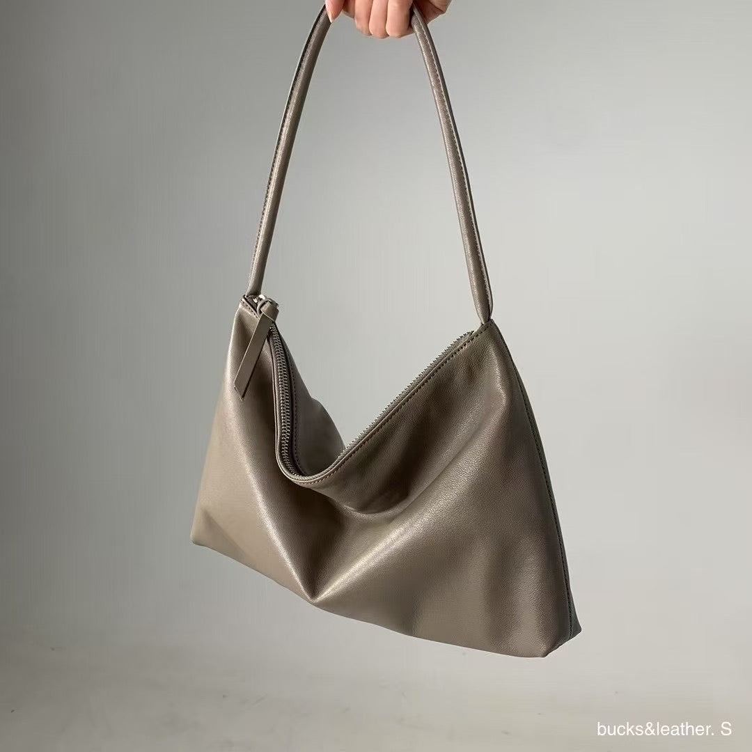 Bucks&Leather #165 慵懶垂墜Shoulder Bag (S)