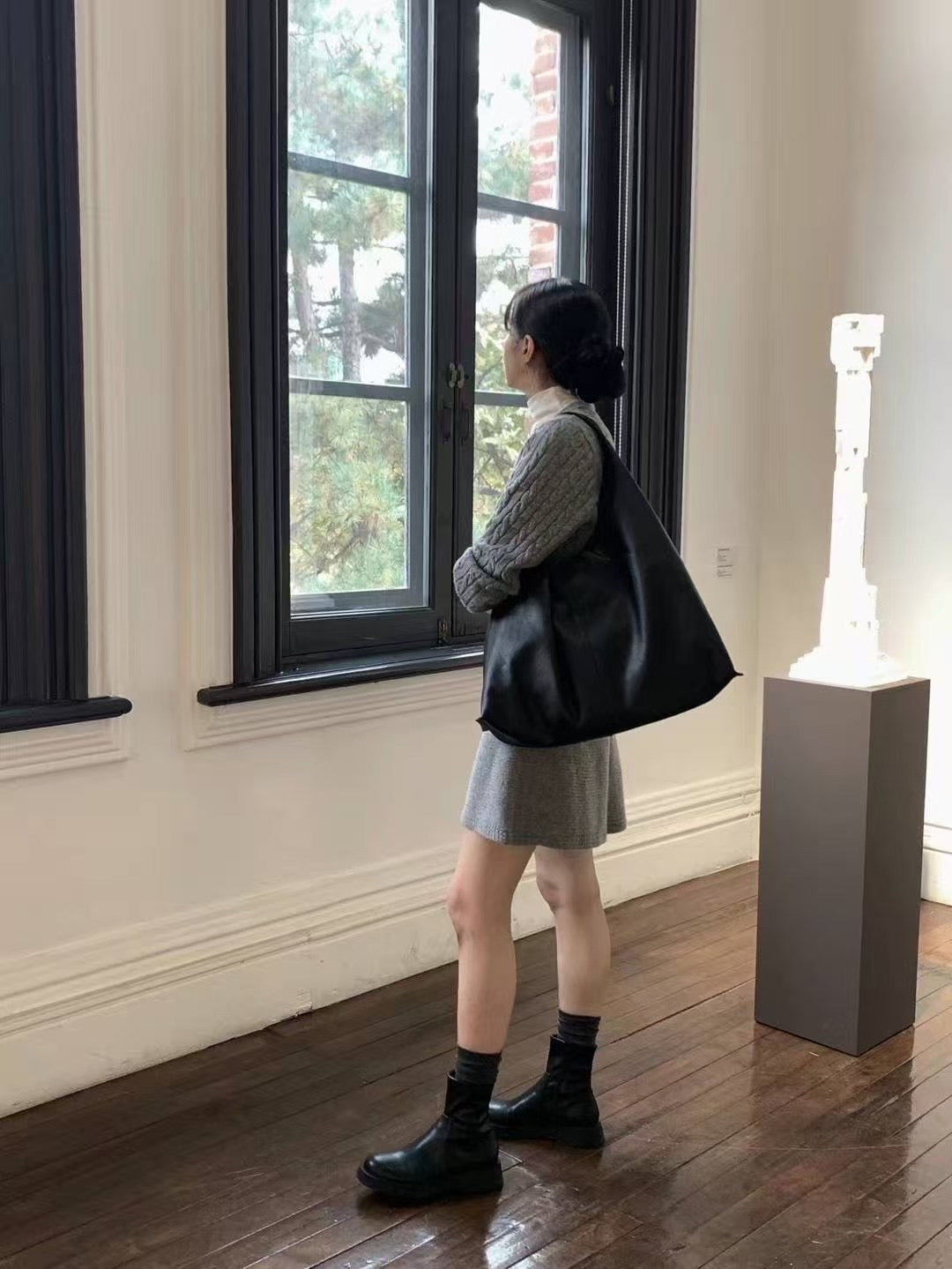 Bucks&Leather #170 Carry All Totebag (L）