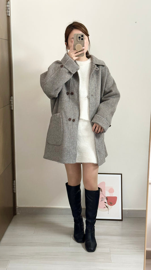 【Come Back】80%羊絨大衣