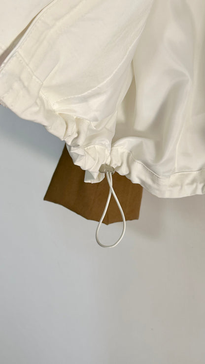 <小瑕疵> 拼色工裝外套