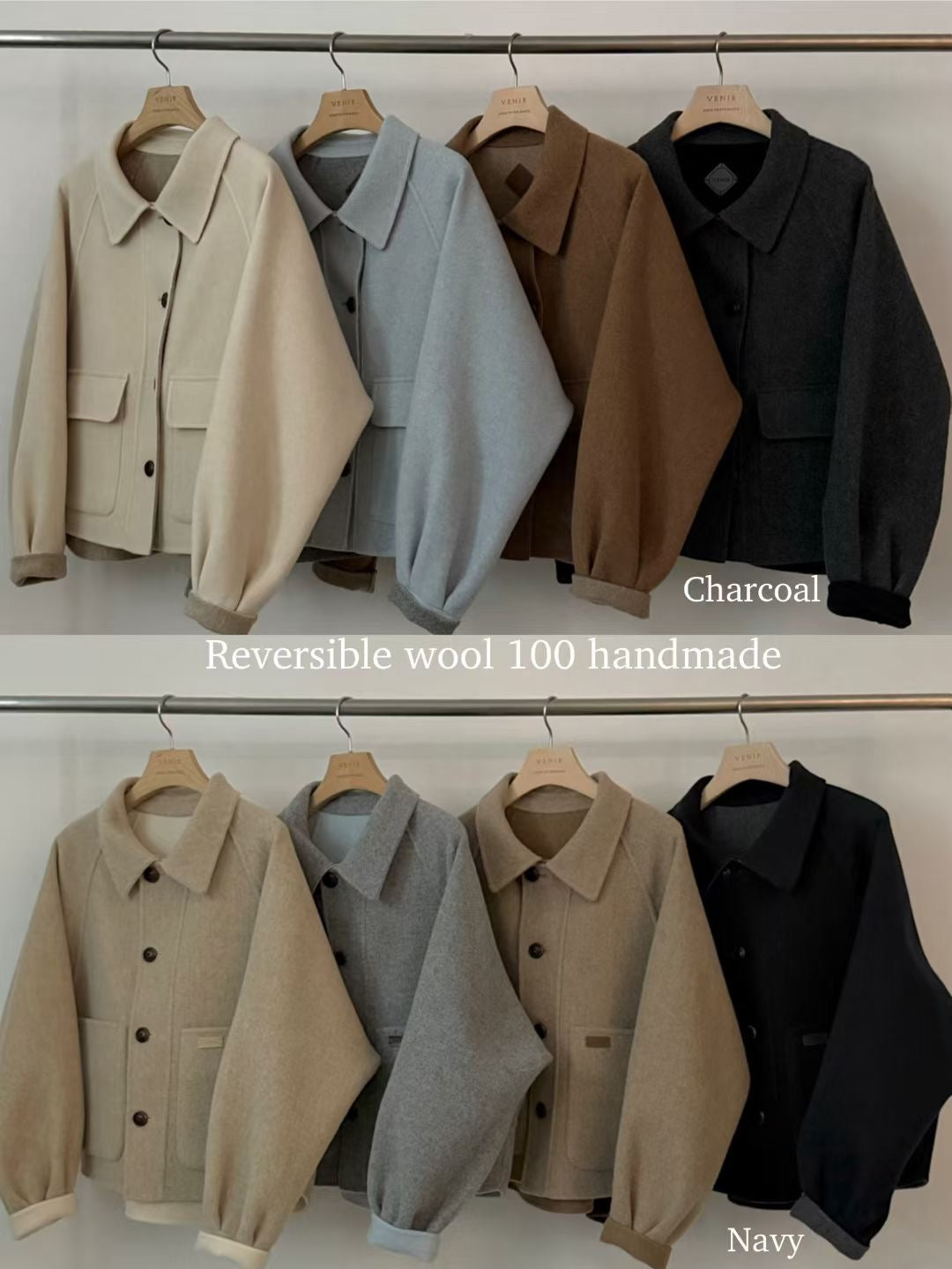 【推推推！】100% Premium Merino Wool 雙面手工羊毛大衣