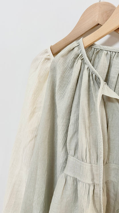 高級絲光綁帶上衣