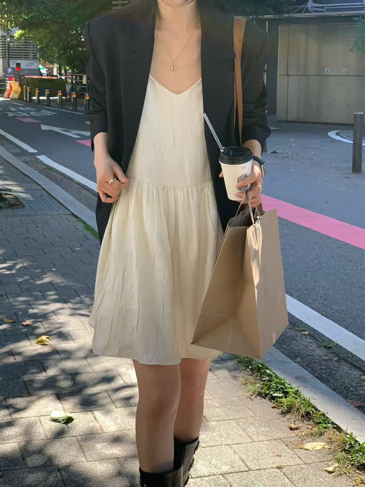 紋理百搭吊帶OPS