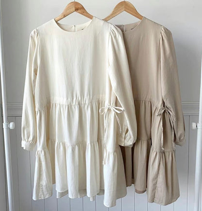 束腰娃娃連身裙