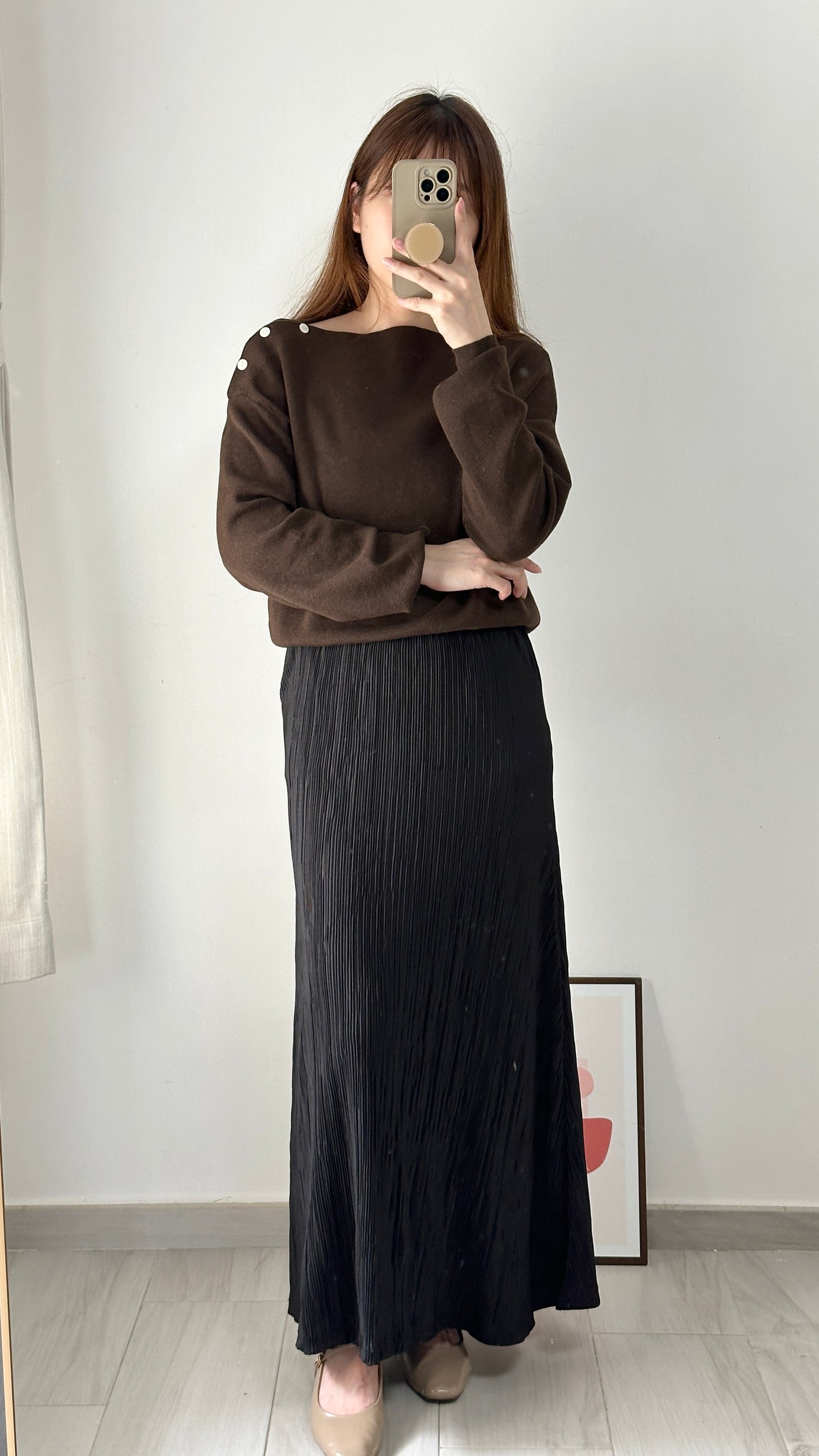 【三著】船領鈕扣上衣