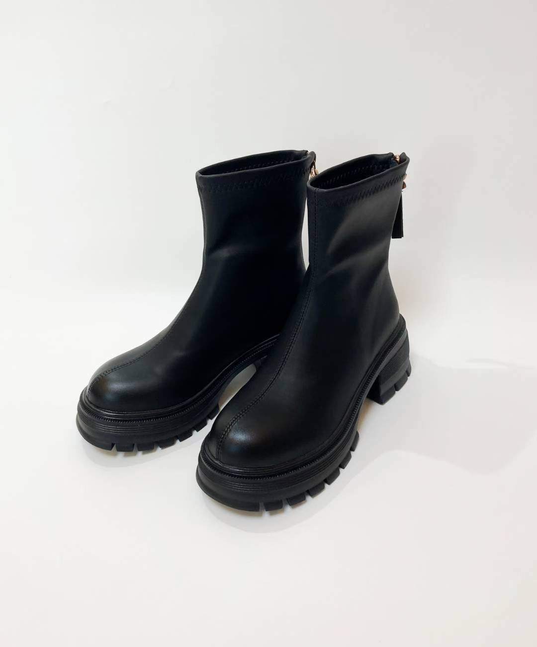 厚底中線短Boot