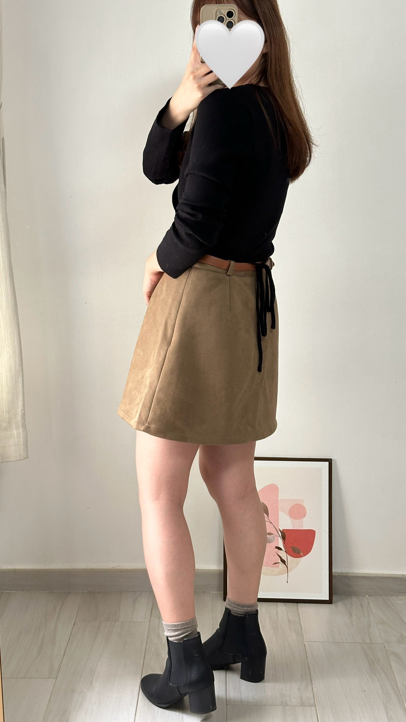 【只售現貨】交疊綁帶上衣