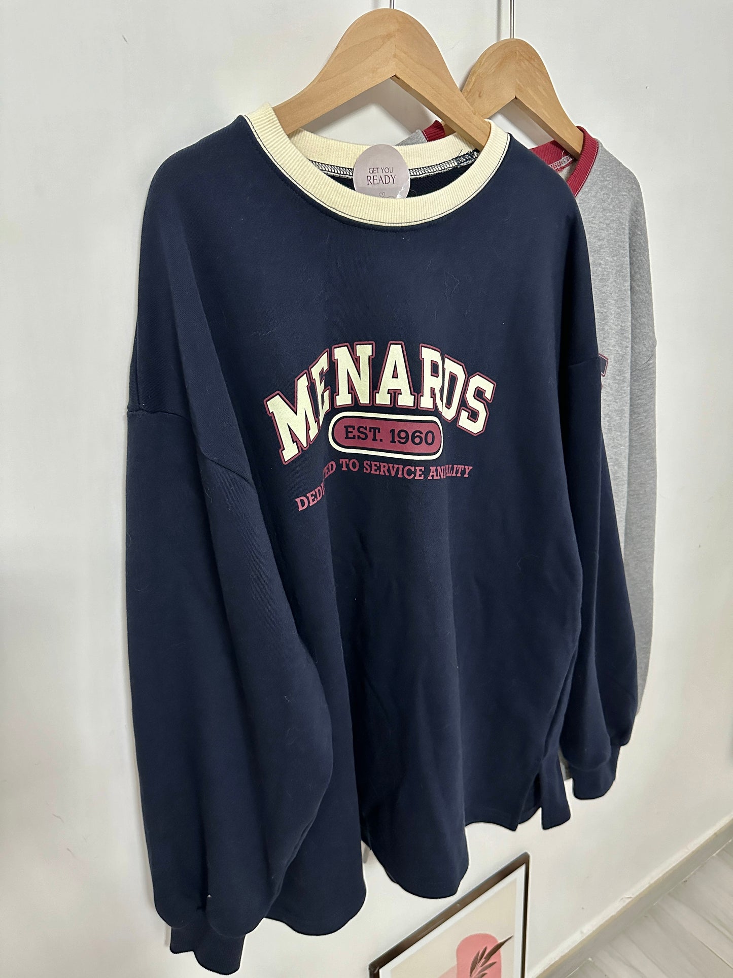 Oversized美式長衛衣