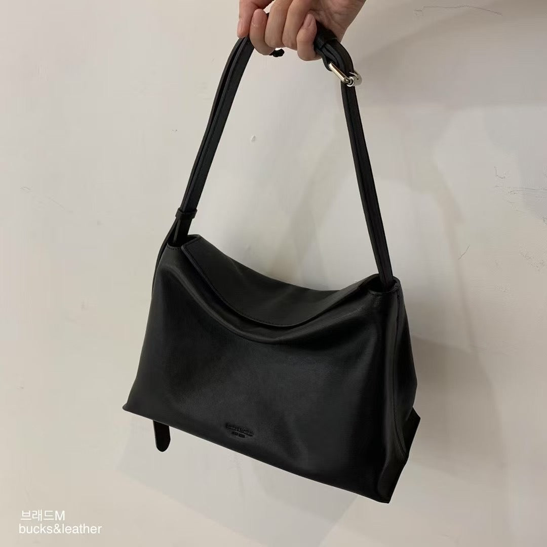 Bucks&Leather 磁石扣枕頭袋 (L)