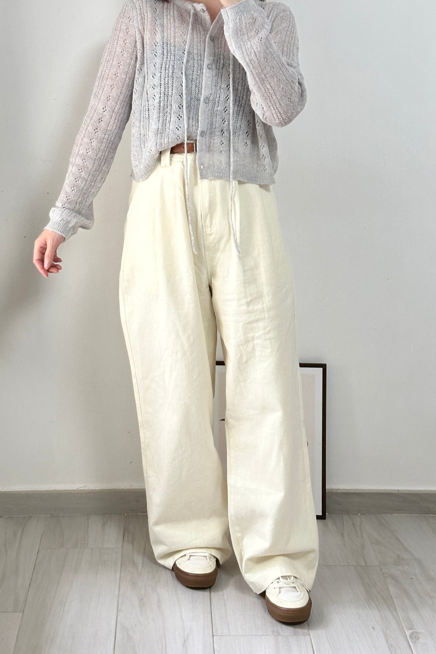 <滿滿細節>超軟闊身牛仔褲