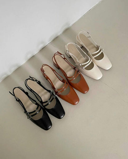 復古高踭Mary Jane