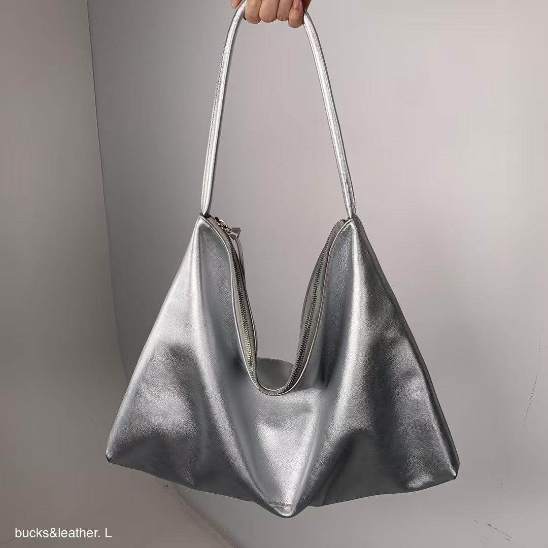 Bucks&Leather #167 慵懶垂墜Shoulder Bag (L)