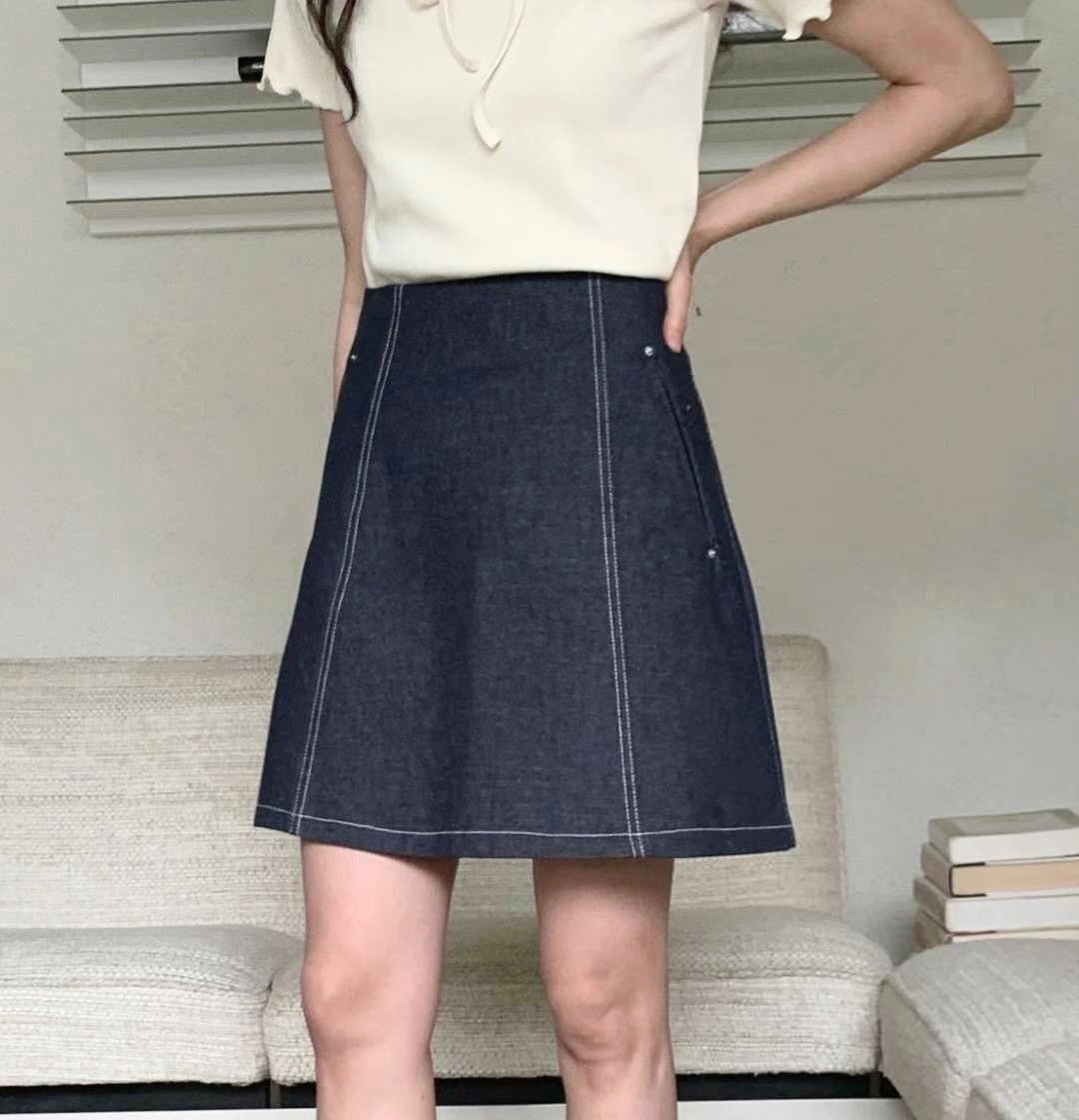 明線A Line牛仔裙