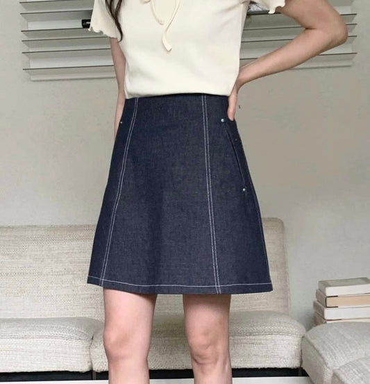 明線A Line牛仔裙