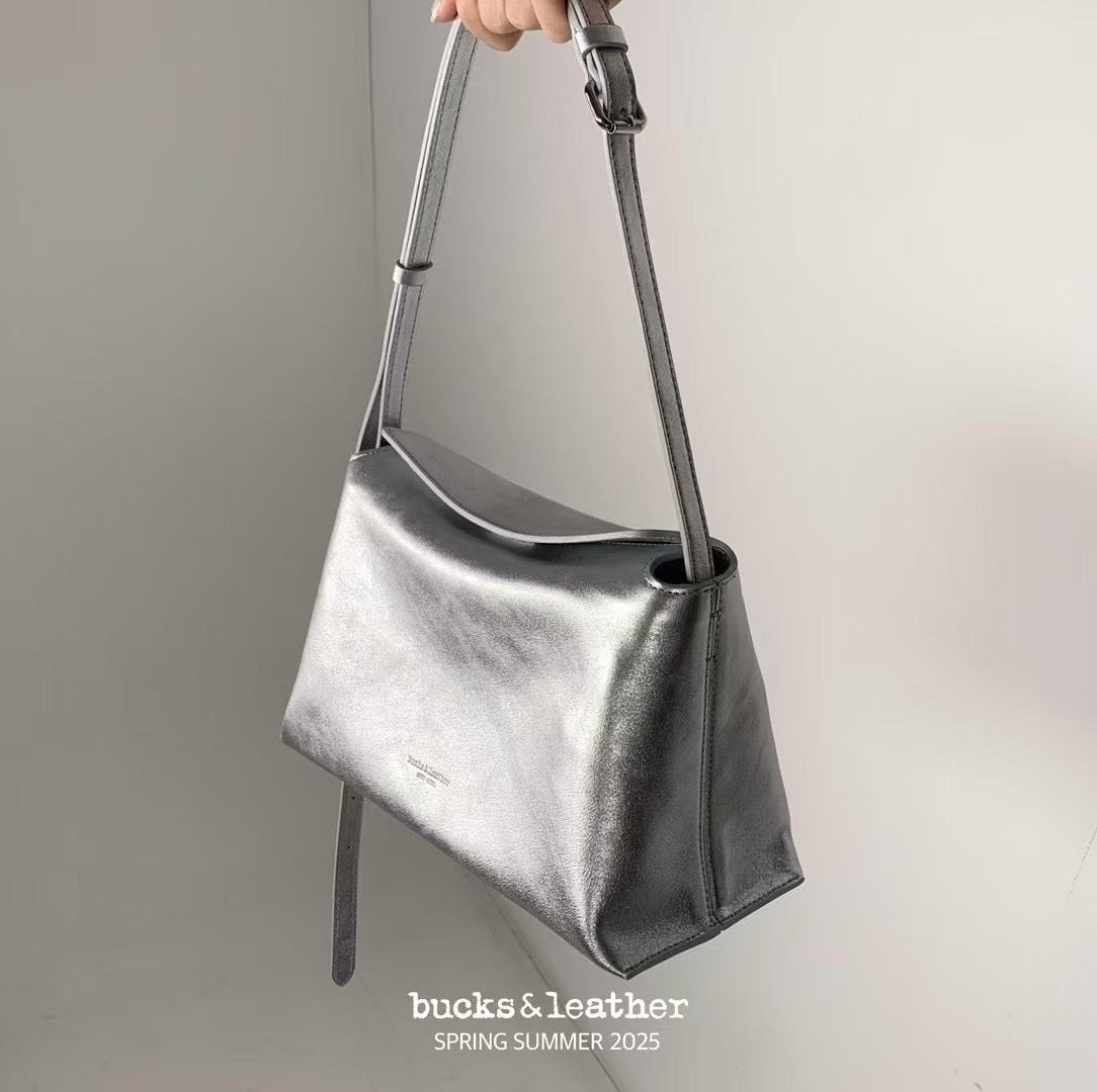 Bucks&Leather 磁石扣枕頭袋 (M)