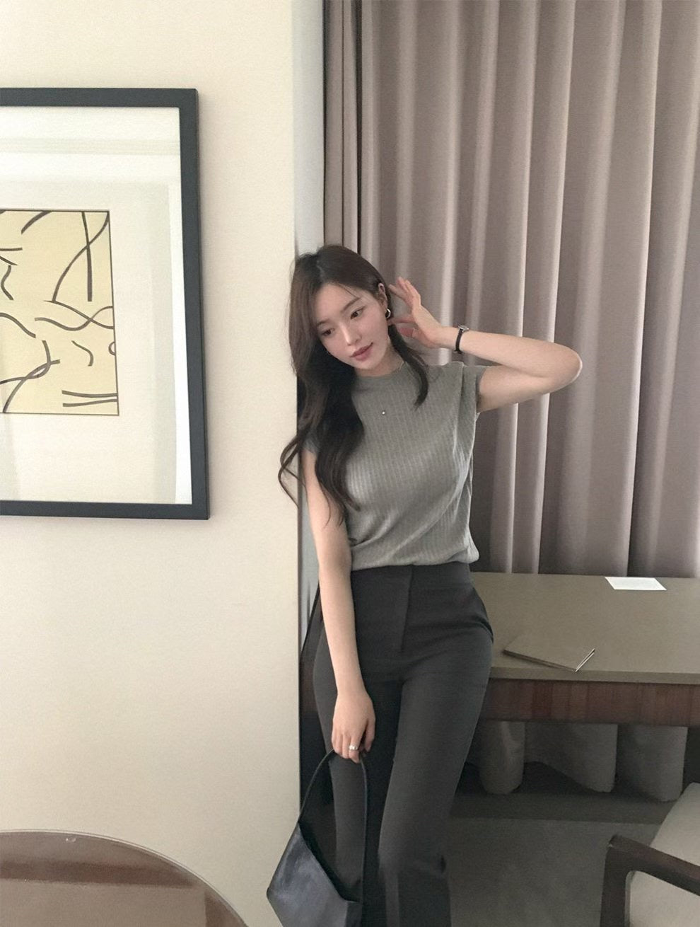 雙坑紋Basic Knit