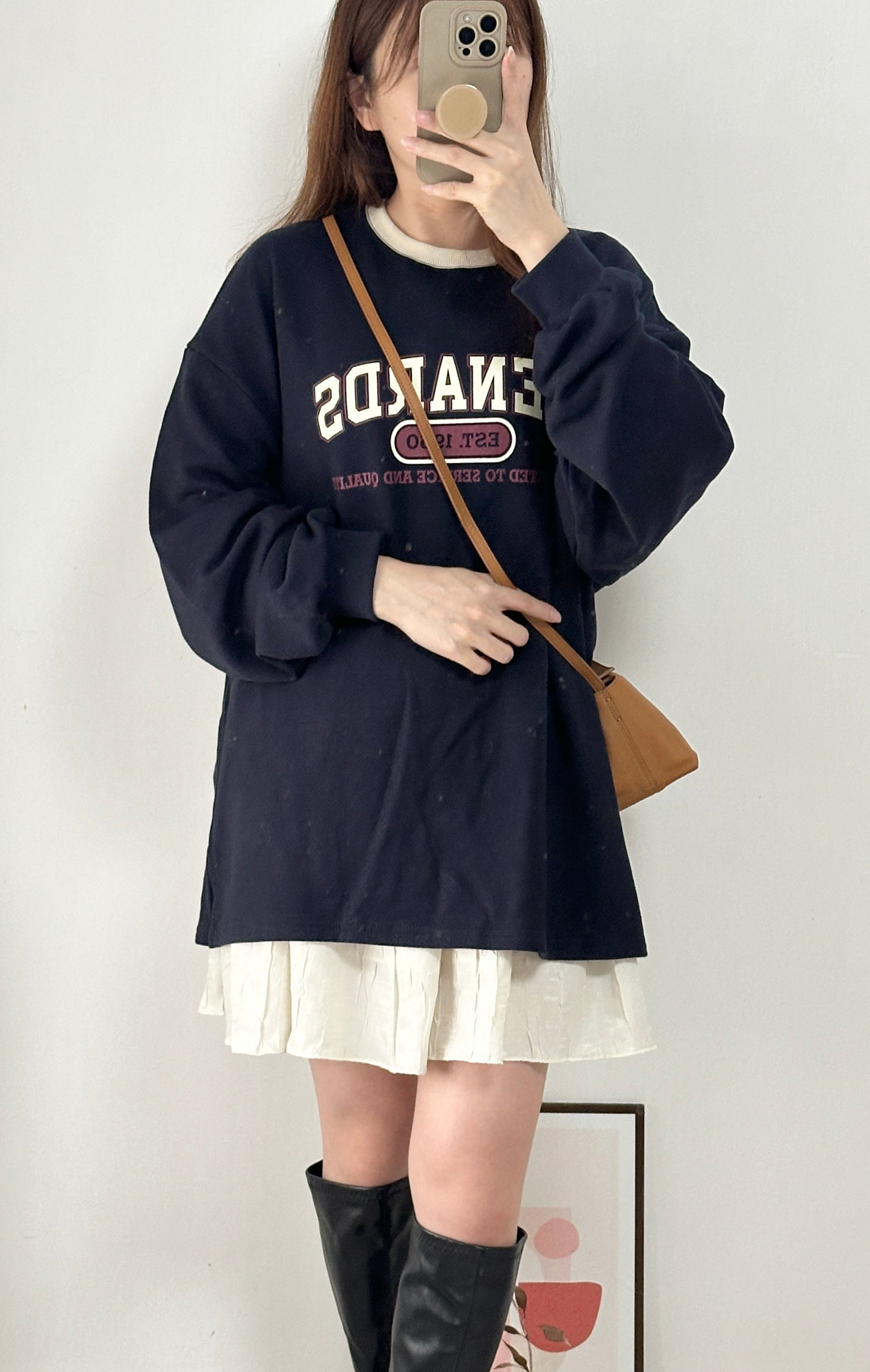 Oversized美式長衛衣