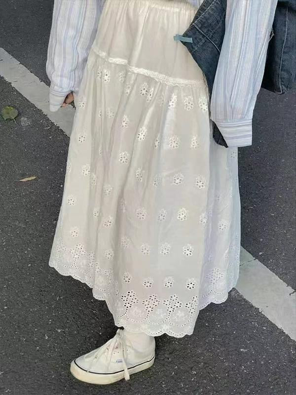 花邊通花傘裙
