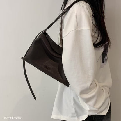 Bucks&Leather 磁石扣枕頭袋 (M)