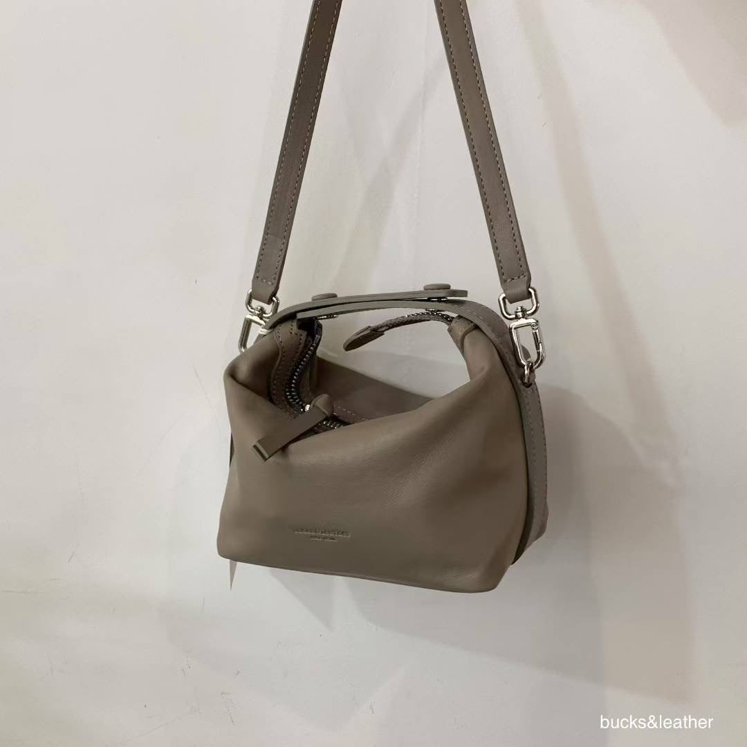 Bucks&Leather 雙扣便當袋