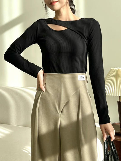 小性感交疊上衣