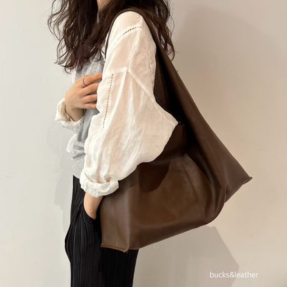 Bucks&Leather #170 Carry All Totebag (L）