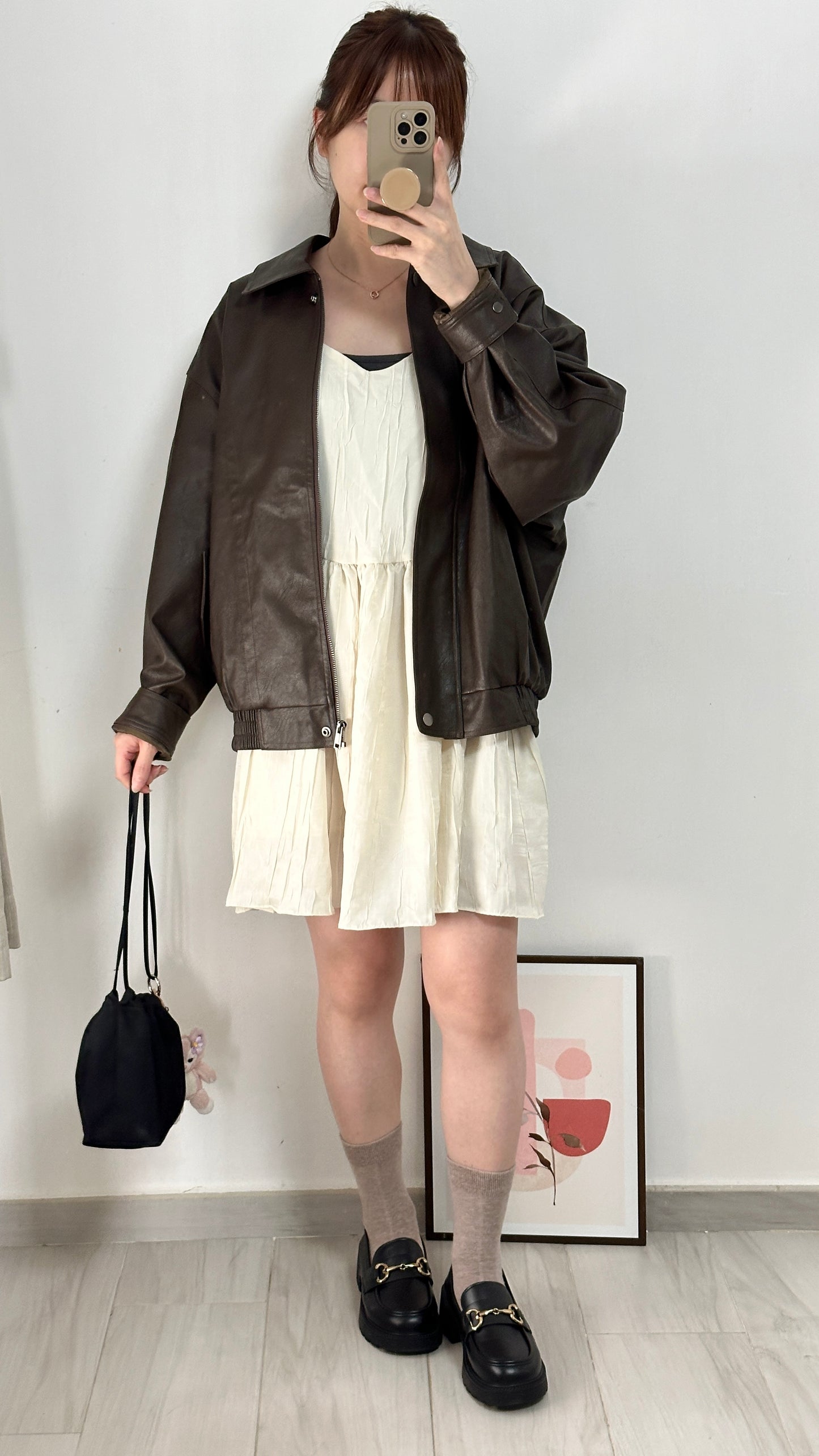 紋理百搭吊帶OPS