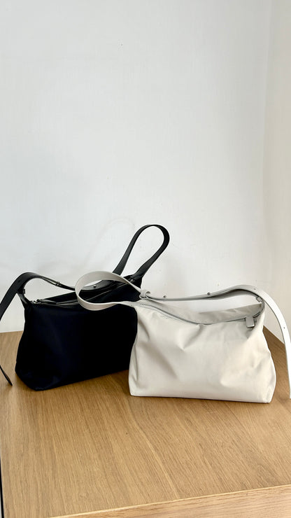 牛皮x尼龍黑洞袋