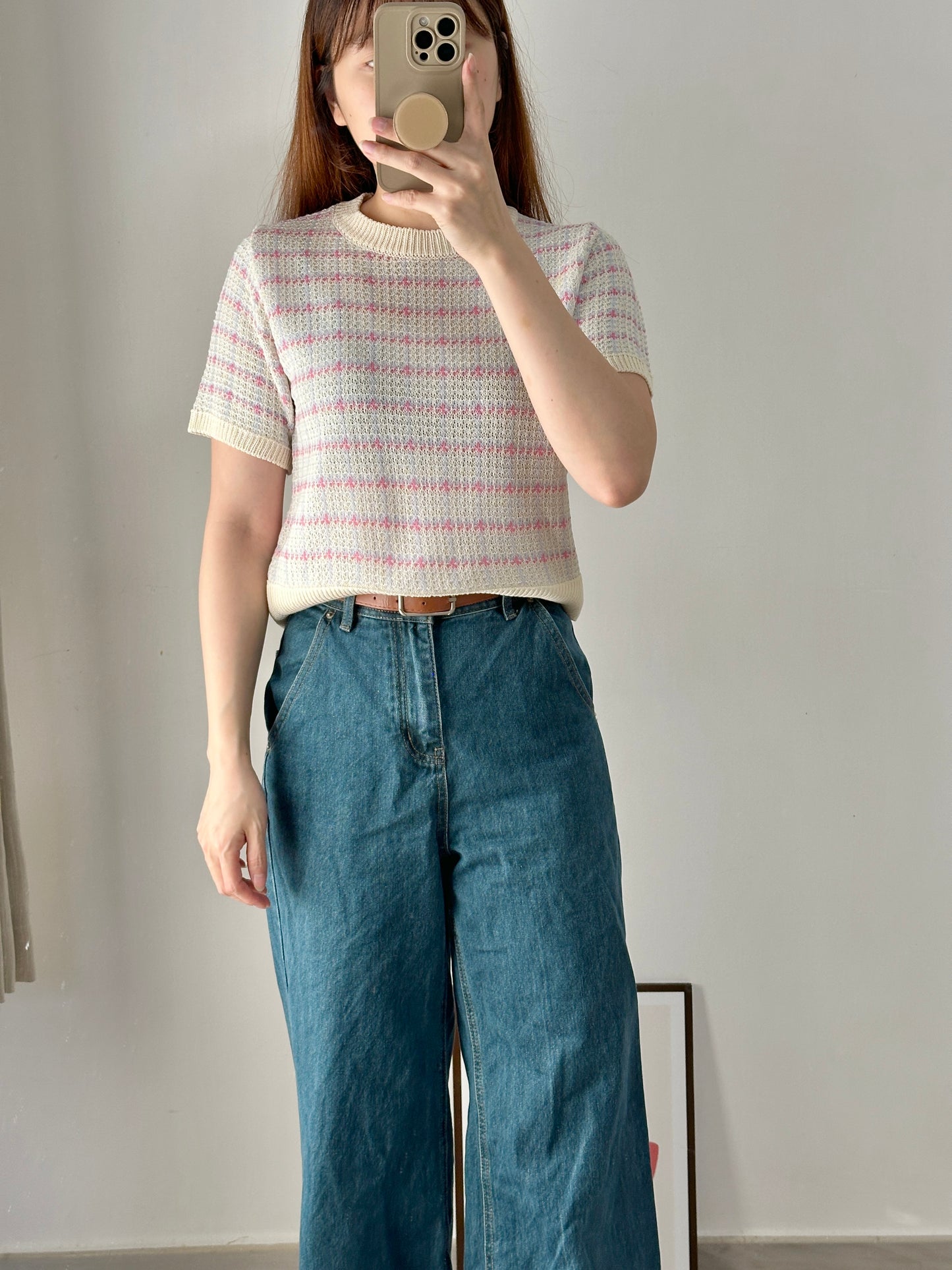 擺脫沉悶配色針織衫