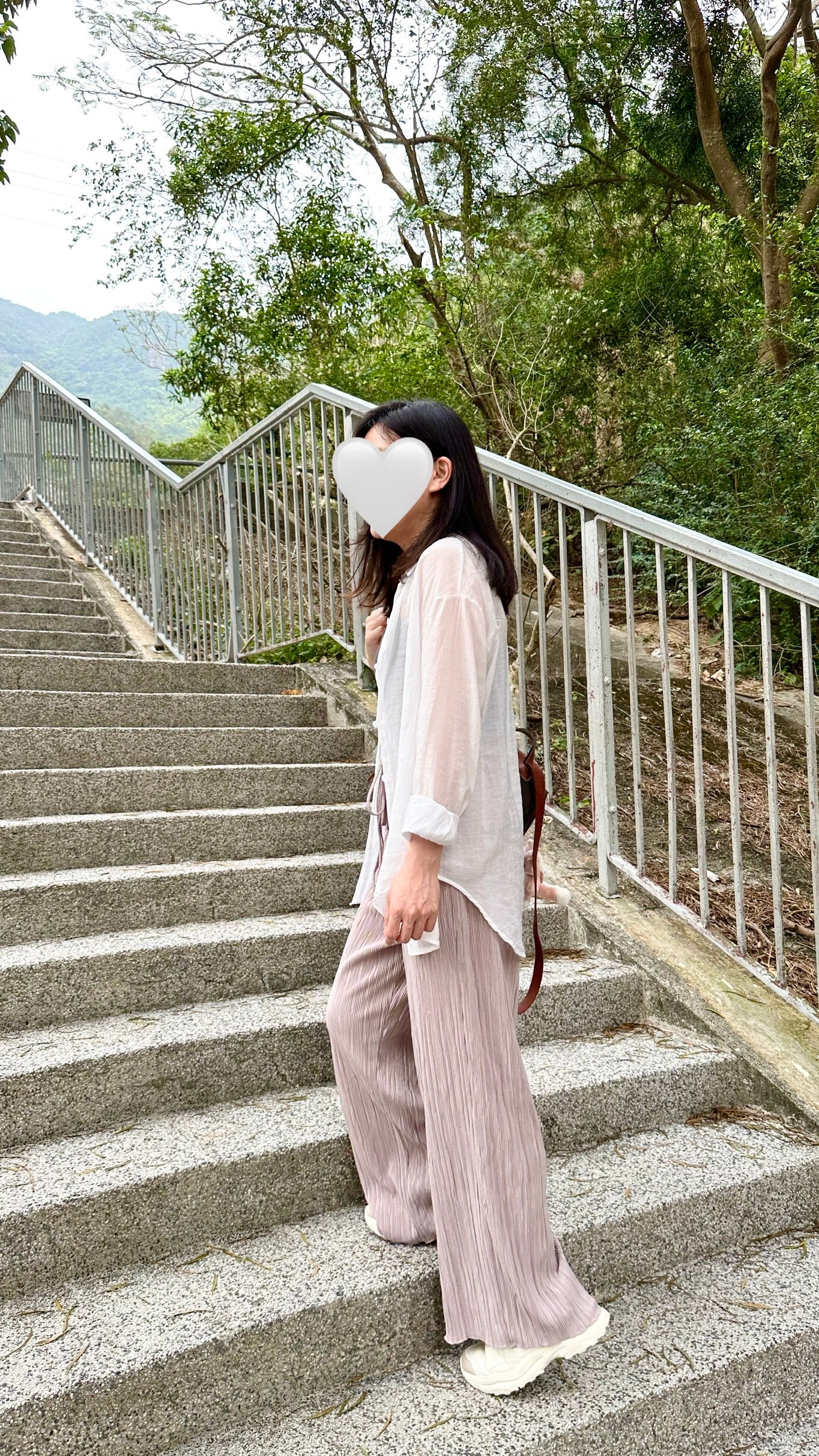 清爽Ruffle闊褲
