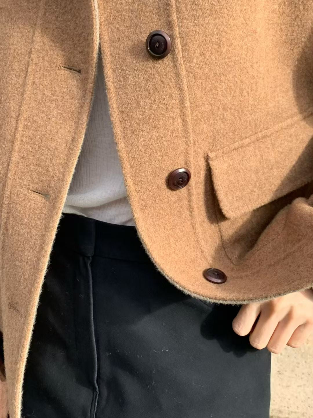 【推推推！】100% Premium Merino Wool 雙面手工羊毛大衣