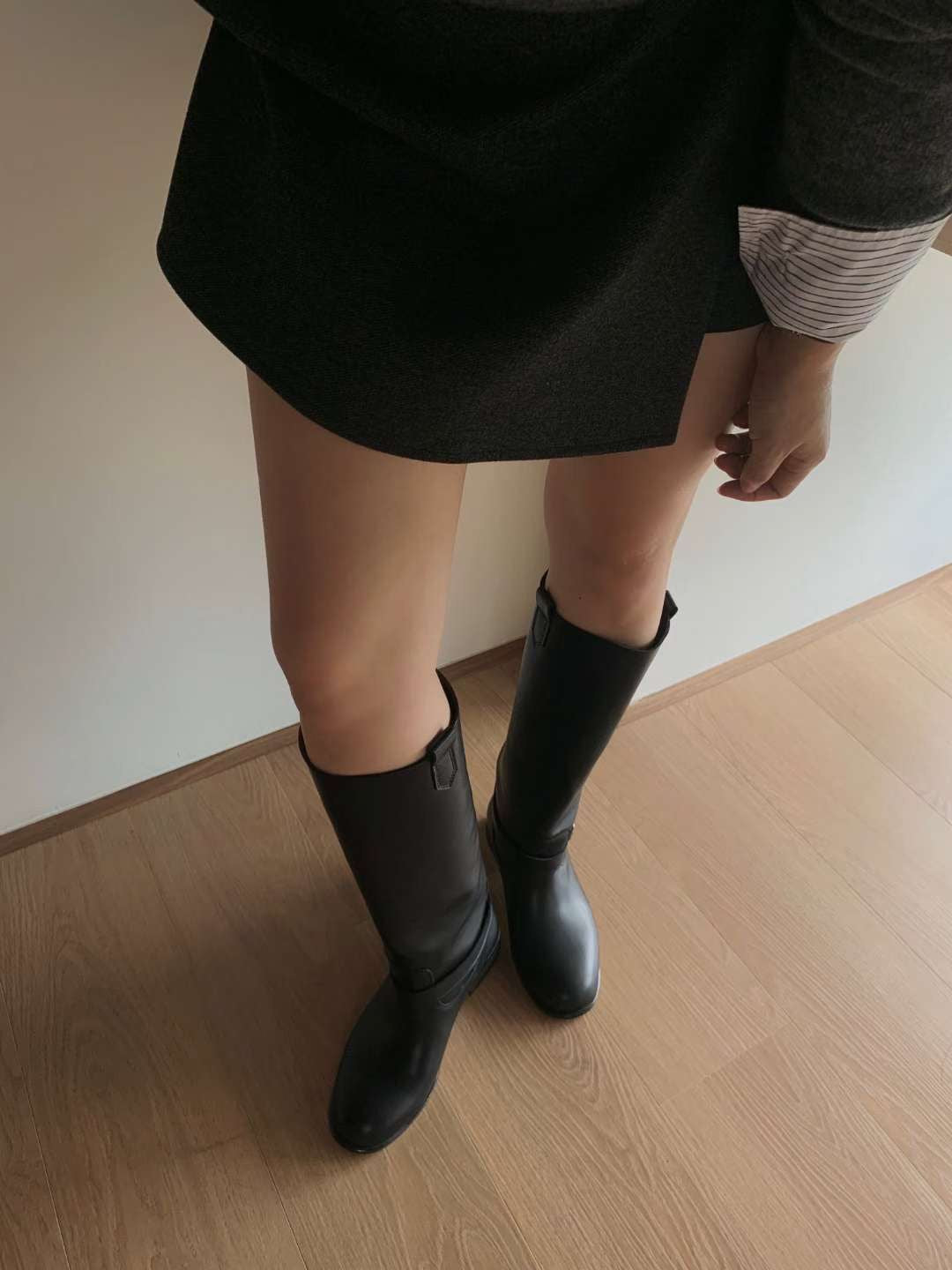 【真皮】可拆Belt長靴