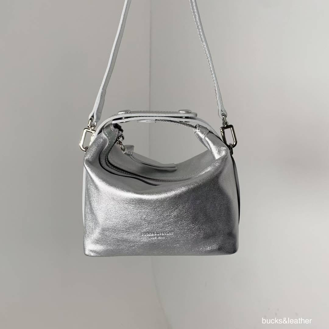 Bucks&Leather 雙扣便當袋