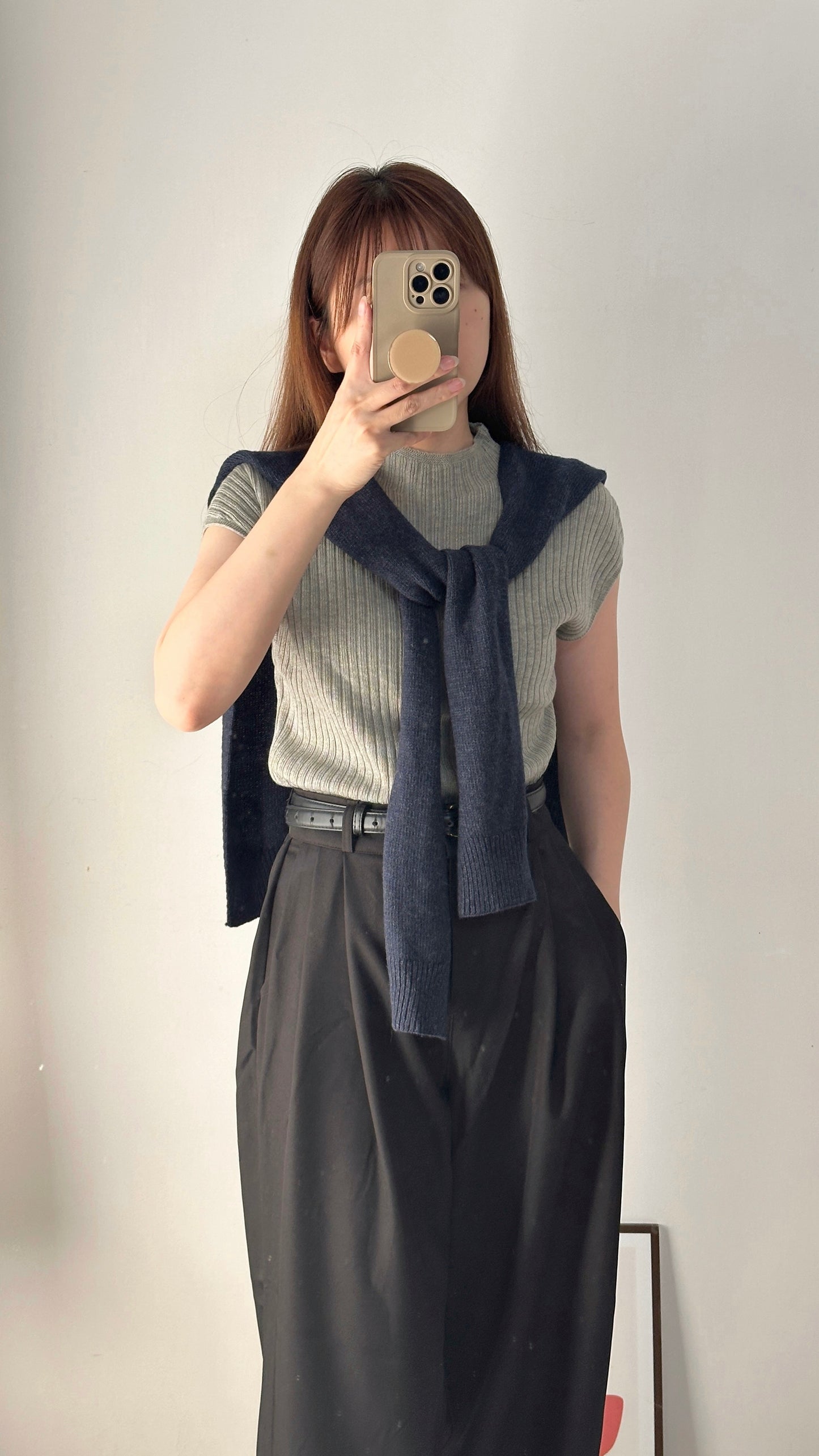 外搭針織小披肩