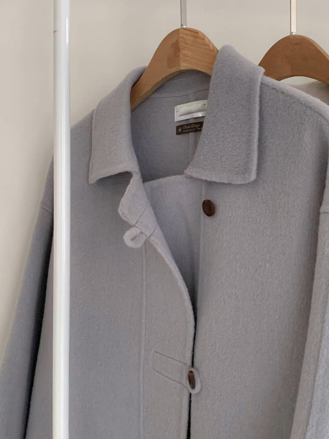 中長80%羊毛大褸