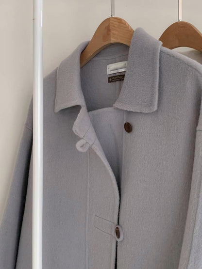 中長80%羊毛大褸