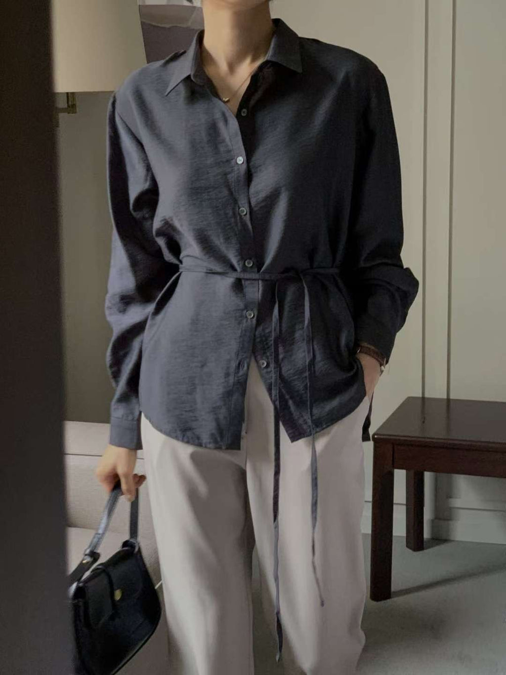 微絲光感恤衫