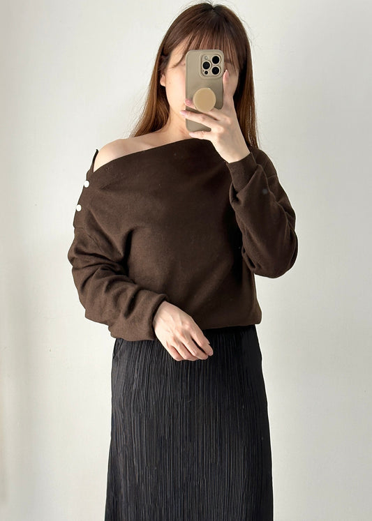 【三著】船領鈕扣上衣