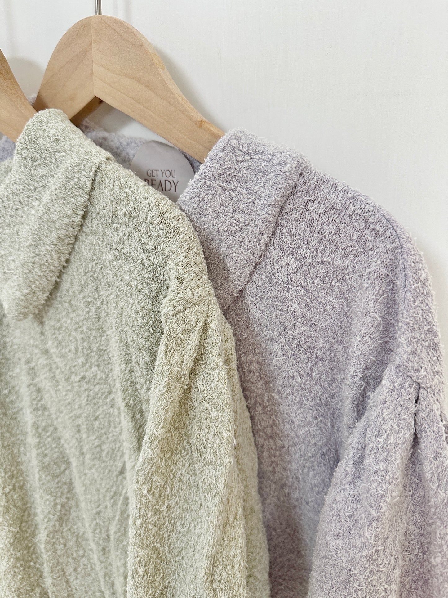 毛巾針織料Polo上衣