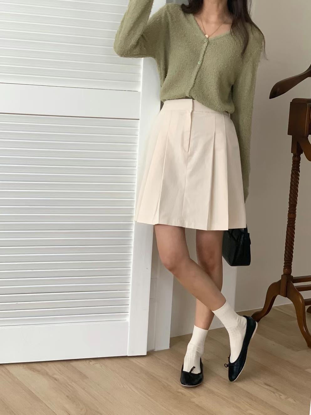 學院風百褶裙
