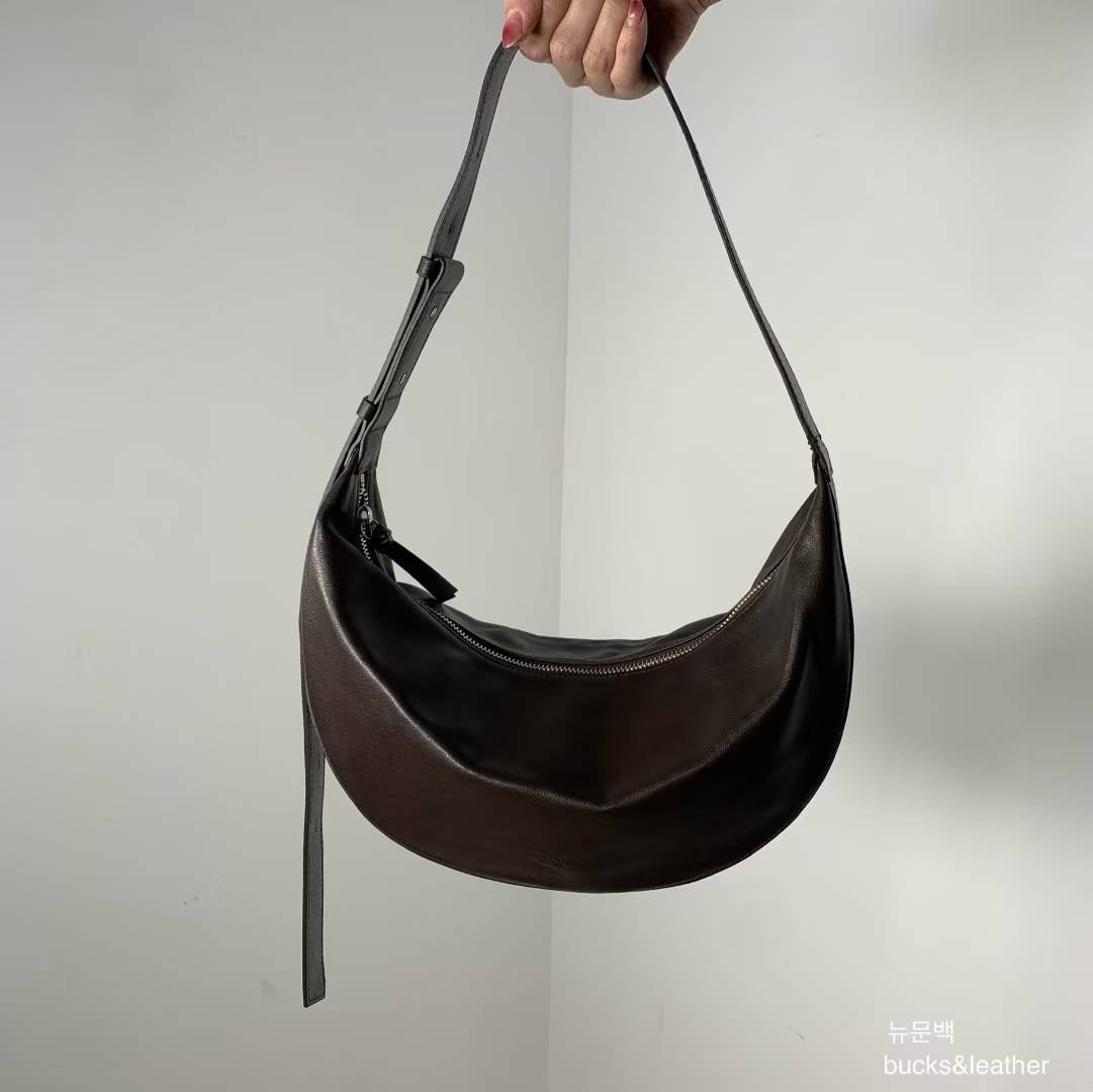 Bucks&Leather #174 兩用月亮袋