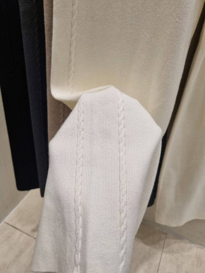 <睡褲級舒適>麻花針織褲