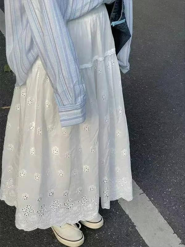 花邊通花傘裙