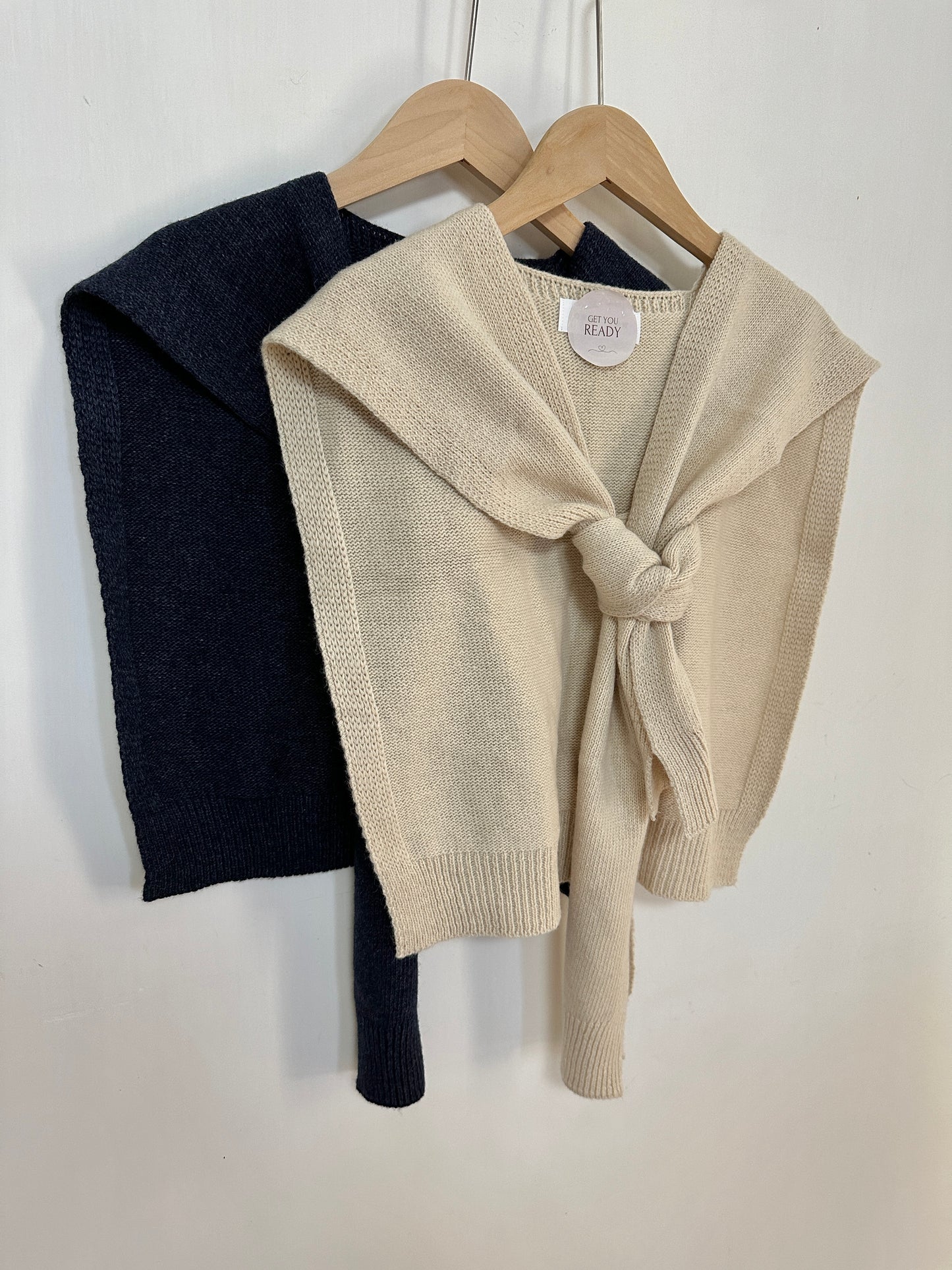 外搭針織小披肩