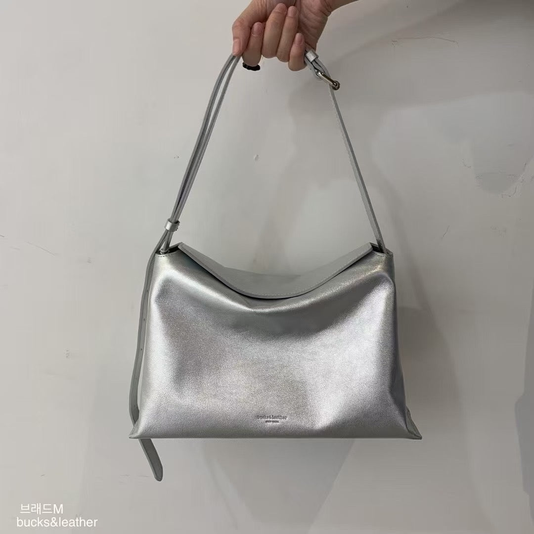 Bucks&Leather 磁石扣枕頭袋 (L)