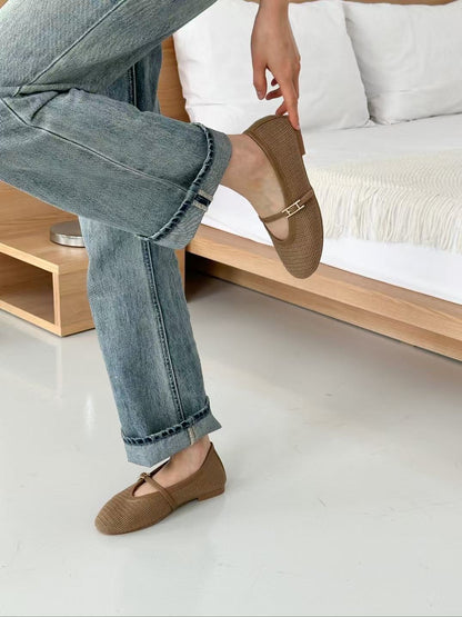 夏日網織Mary Jane