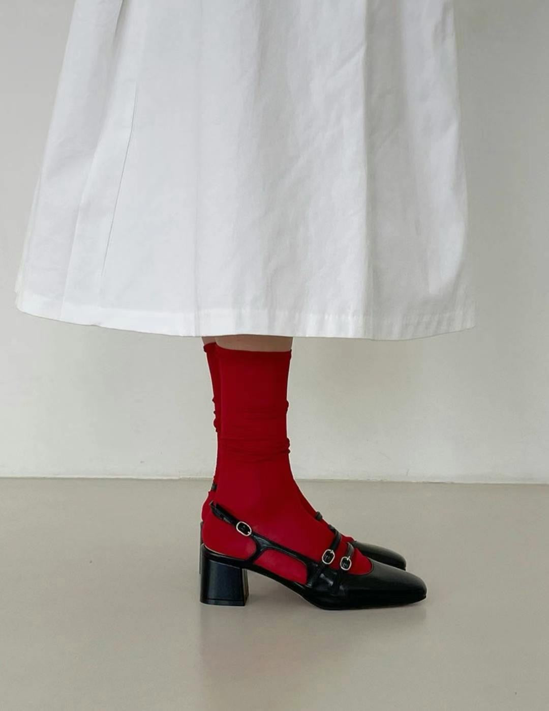 復古高踭Mary Jane